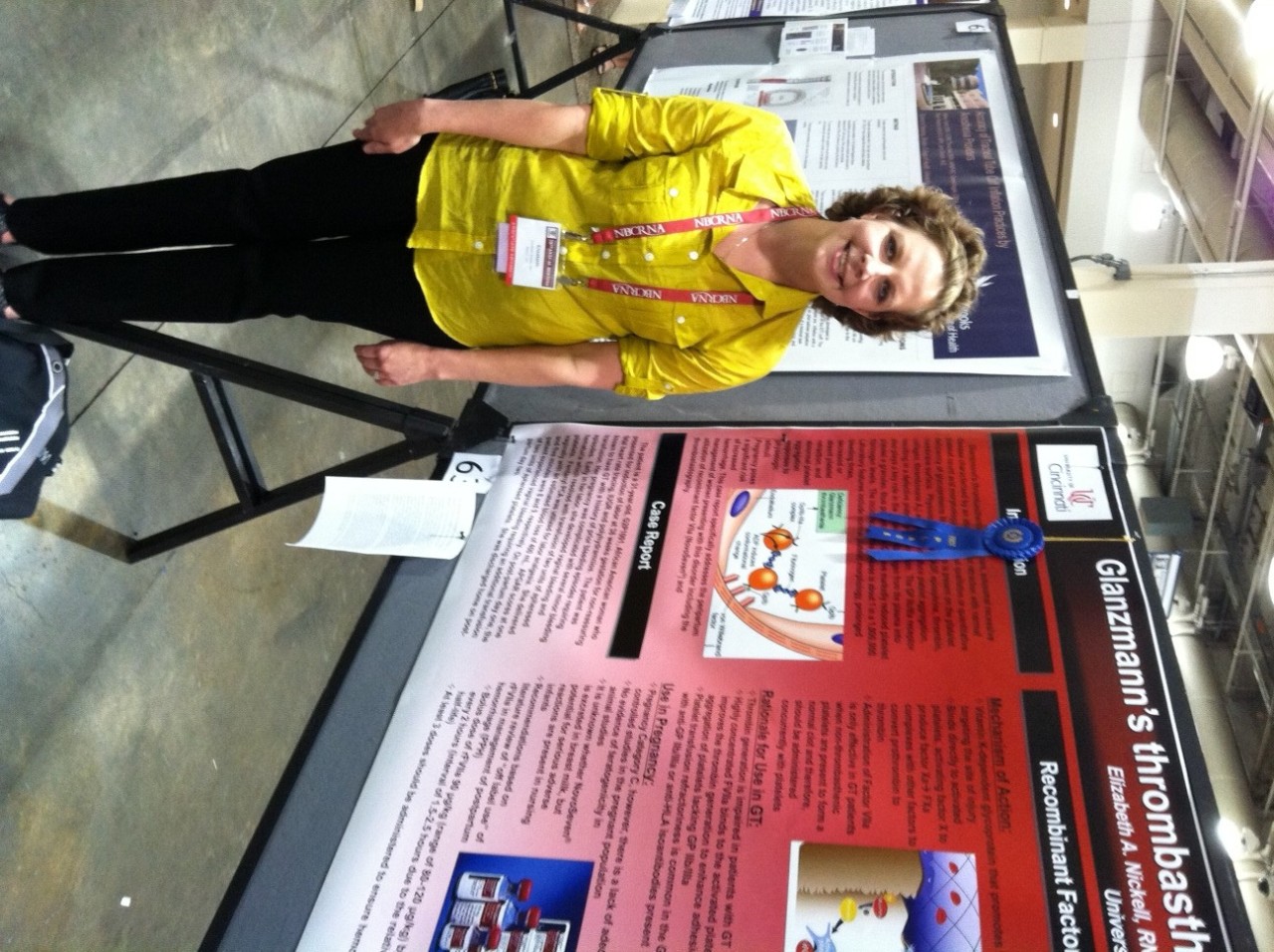Elizabeth Nickell, third-year nurse anesthetist graduate student 