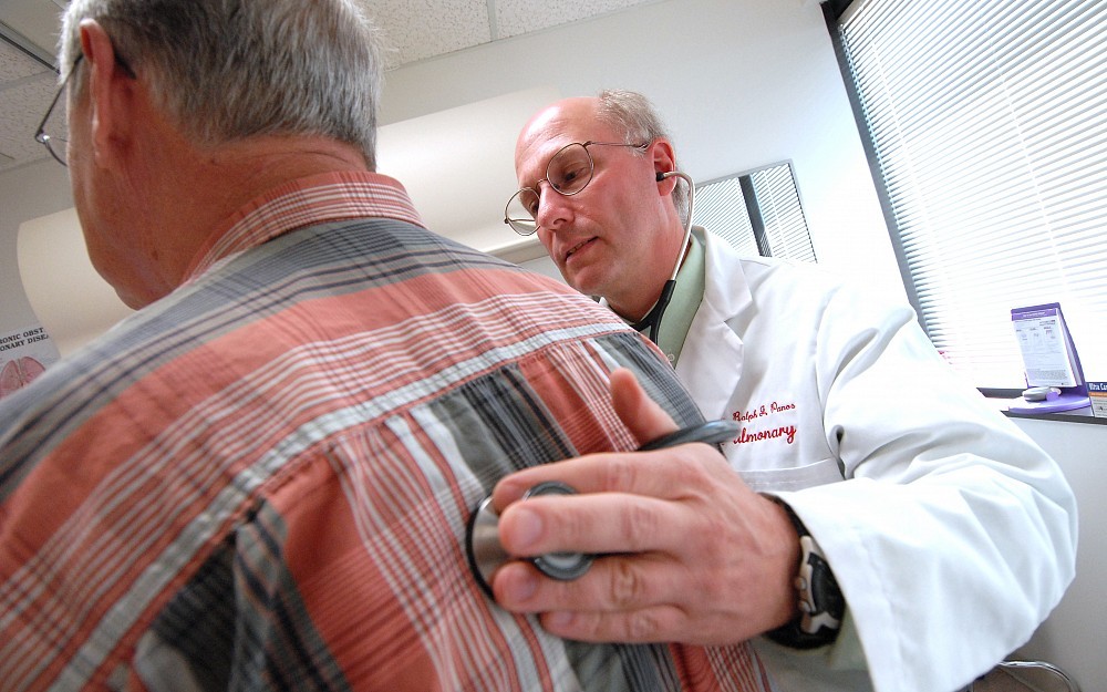 Ralph Panos, MD, pulmonologist with UC Physicians, specializes in chronic obstructive pulmonary disease, or COPD.
