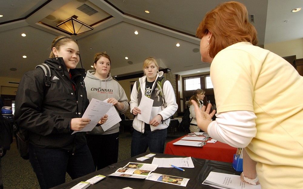 Students at the College of Allied Health Sciences
