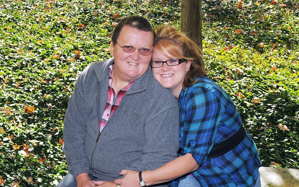 Gloria Caldwell and daughter Alicia Shaffer