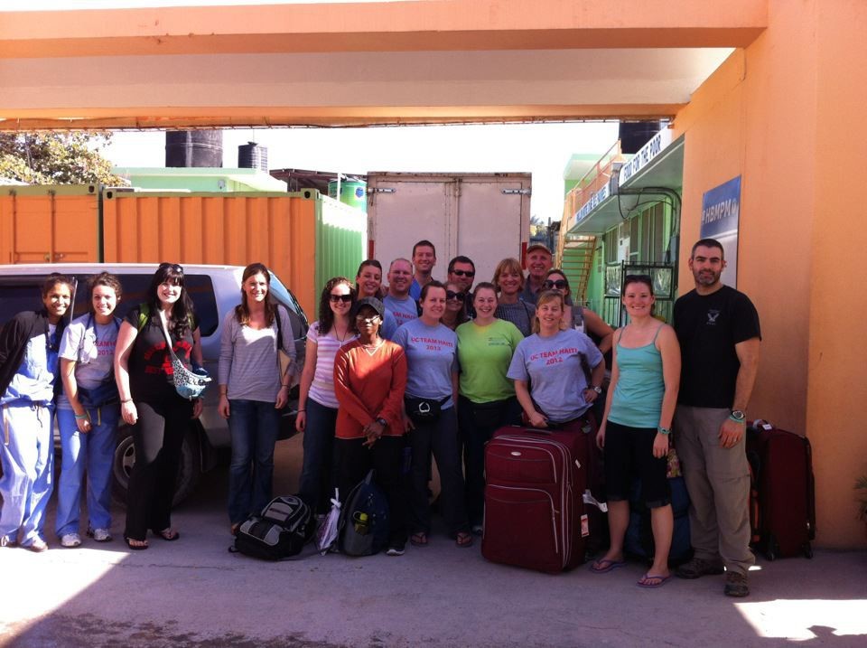 Nurses and physicians from UC, UC Health University Hospital and Cincinnati Children's Hospital Medical Center traveled to Bernard Mevs Hospital in Port-au-Prince for a medical mission trip this January. For two weeks, they staffed the only hospital in Haiti dedicated to trauma and intensive care. 