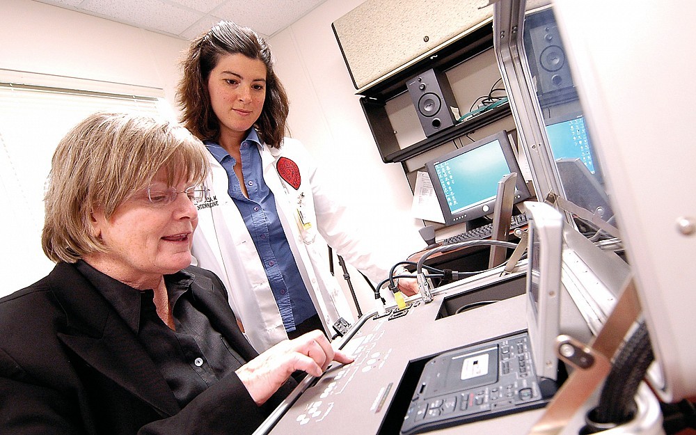 Mercedes Falciglia, MD, (right) and Marta Render, MD