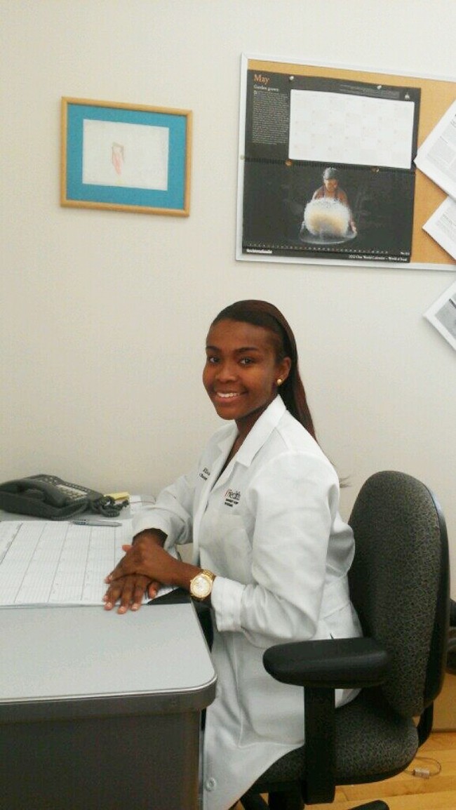 Ebony Hill, 2011 alumna from the UC College of Nursing