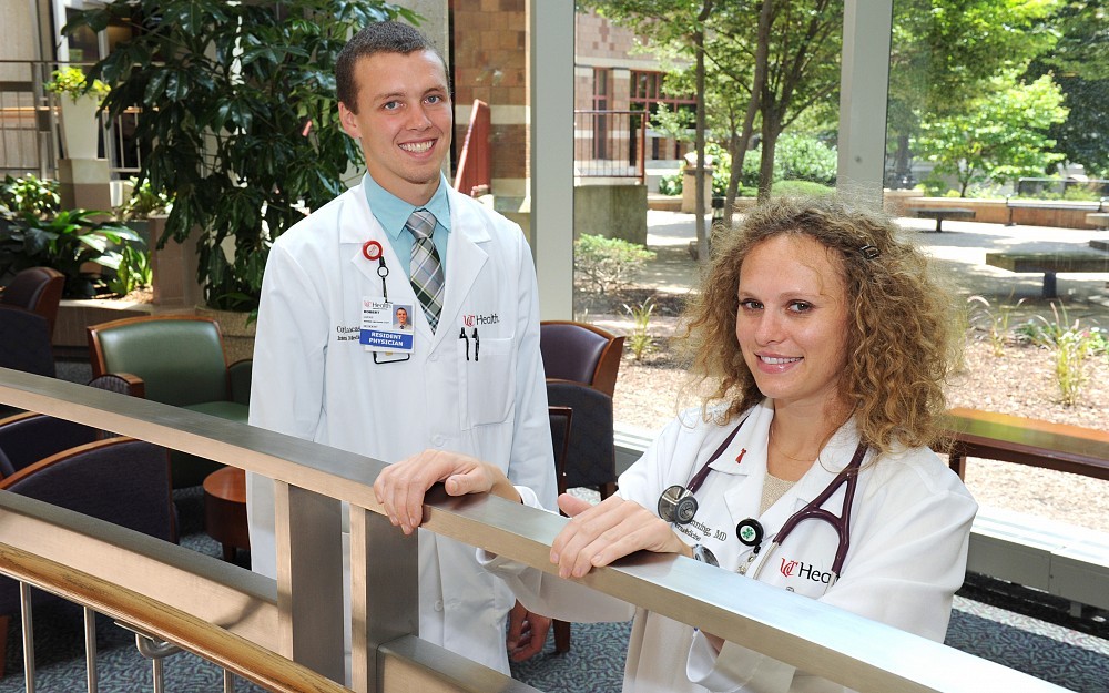 UC residents Cory Lucas and Elise Henning