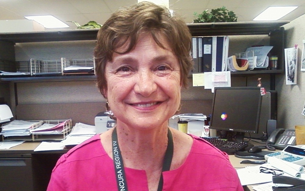 Karen Rolf, senior financial analyst for the department of internal medicine
