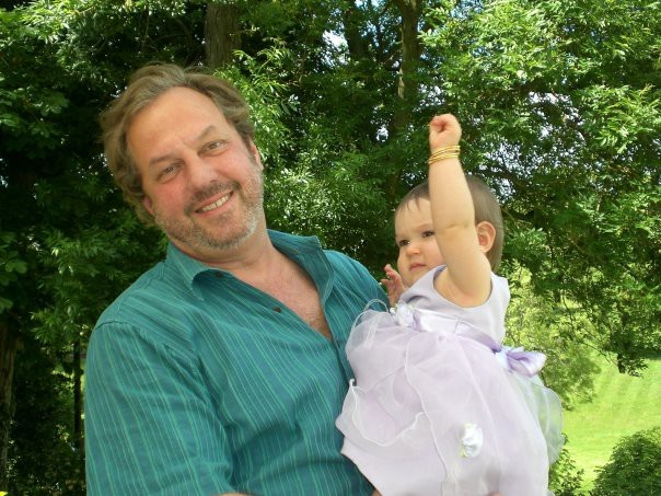 Charles Sabine with his daughter, Breezy.