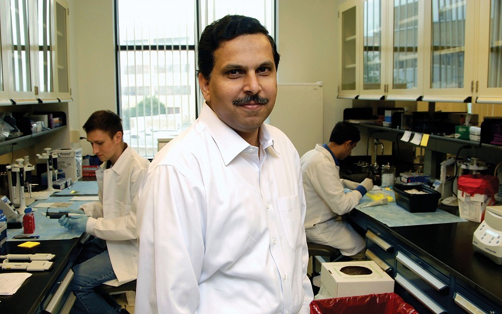 Zubair Ahmed, PhD, assistant professor of ophthalmology at UC, says people with Usher syndrome are born deaf and experience vision loss that first starts as tunnel vision and leads to legal blindness in adulthood.