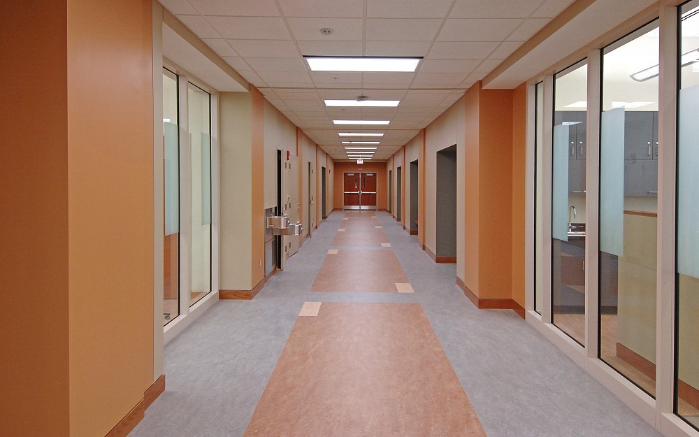 A second-floor space in the Health Professions Building has been transformed into the new Pharmacy Practice Skills Center for the James L. Winkle College of Pharmacy.