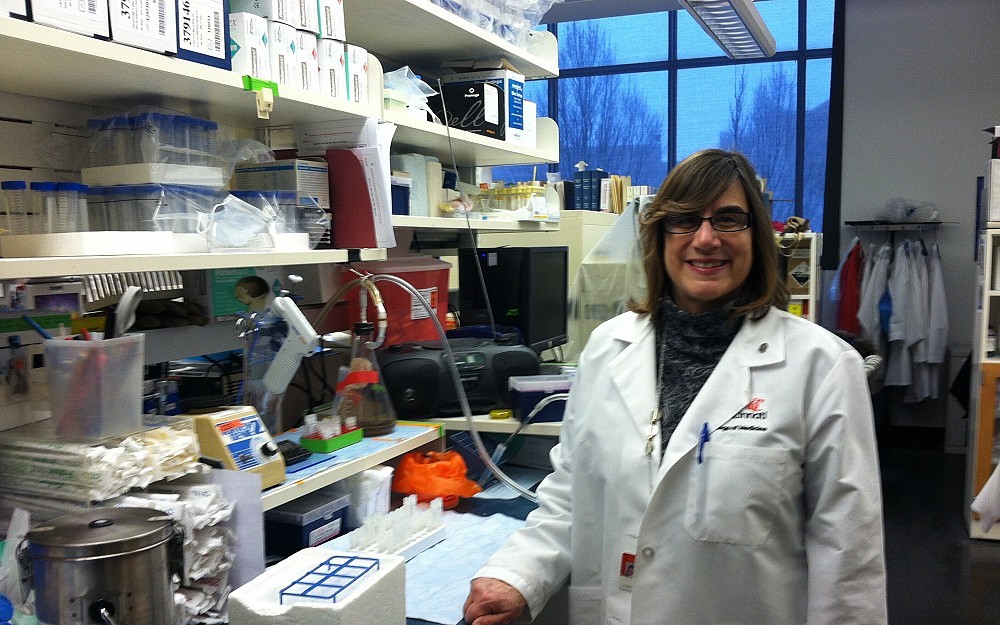 Karen Winstead is a coordinator with the UC Cancer Institute Tumor Bank. 
