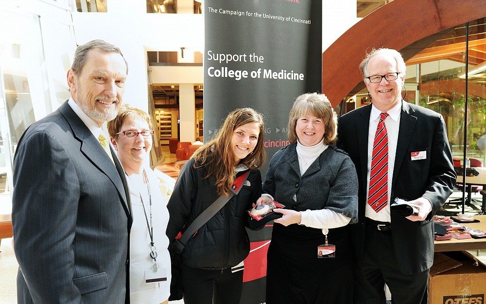 Billions and Beyond Celebration for the Proudly Cincinnati Campaign in the CARE/Crawley atrium