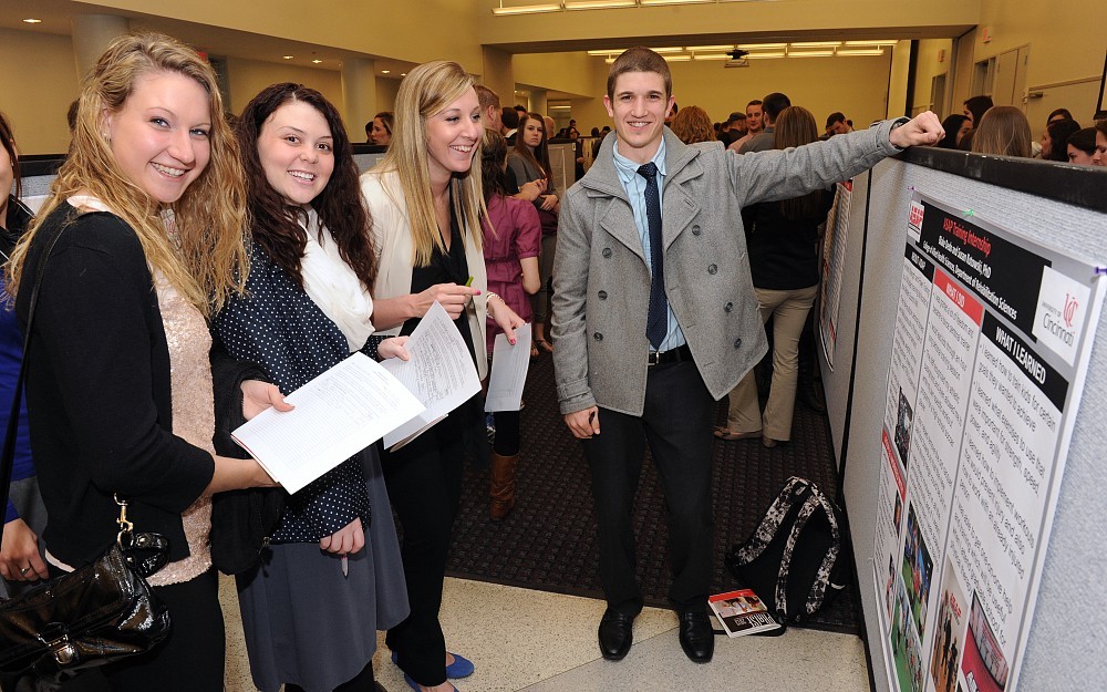 College of Allied Health Sciences students at the 2013 PRaISE conference