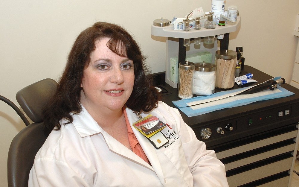 Senior Clinical Trials Research Coordinator Ruth Steele 