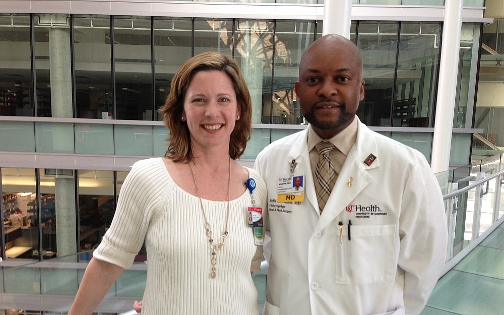 Sian Cotton, PhD, Keith Wilson, MD, leaders for UC's and UC Health's integrative medicine efforts