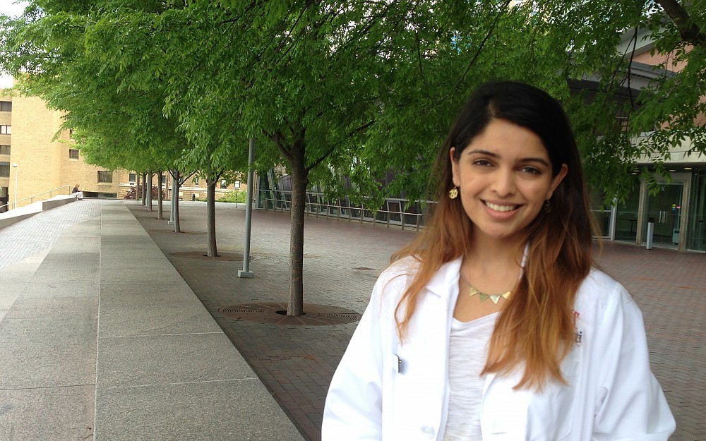 First-year medical student Priya Srivastava