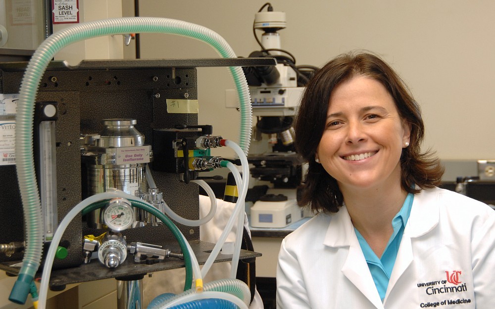 Bernadette Grayson, PhD, postdoctoral fellow at UC's Reading Campus.
