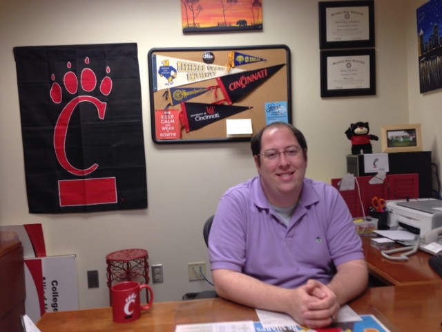 Chris McCoy is the assistant director of the Office of Student Affairs at the College of Allied Health Sciences.