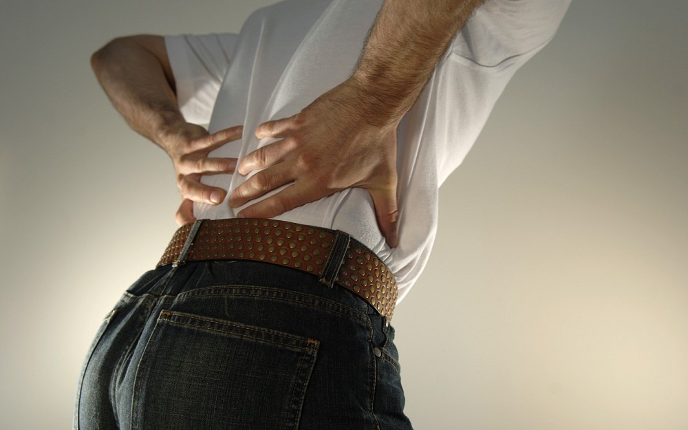 Low back pain is often treated with pain medications or patches. 