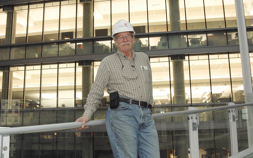 Gary Wilkin is an engineer working on the Medical Sciences Building (MSB) Rehabilitation Project.