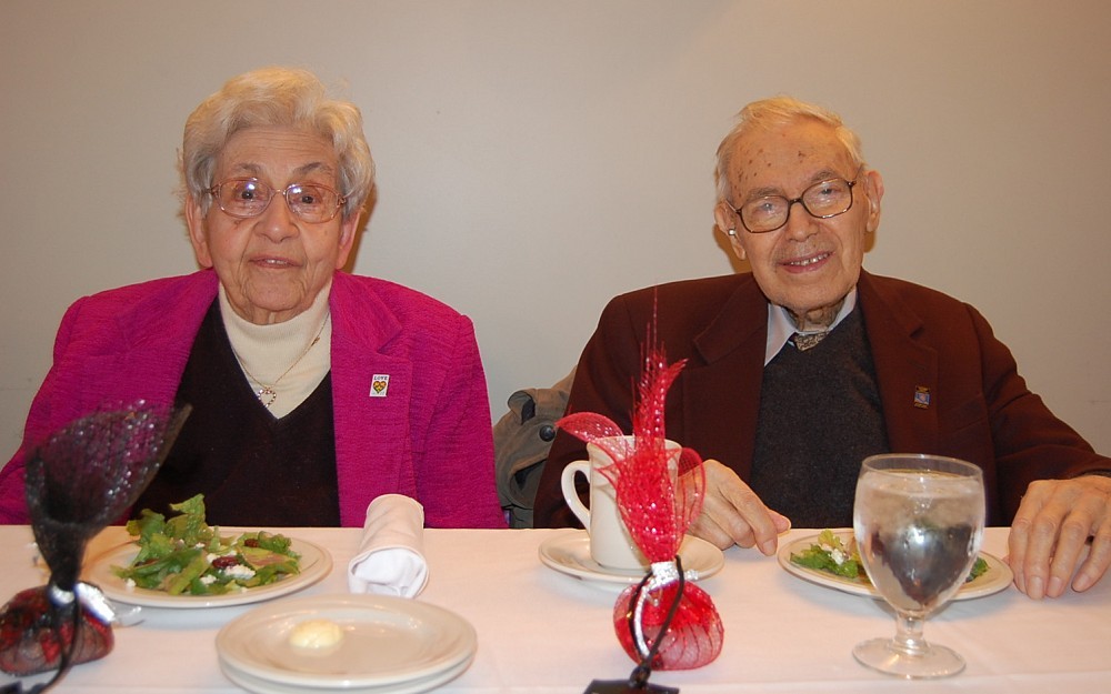 The Lichtins attend 2014 cosmetic sciences symposium to honor UC graduate program founded by J. Leon Lichtin 