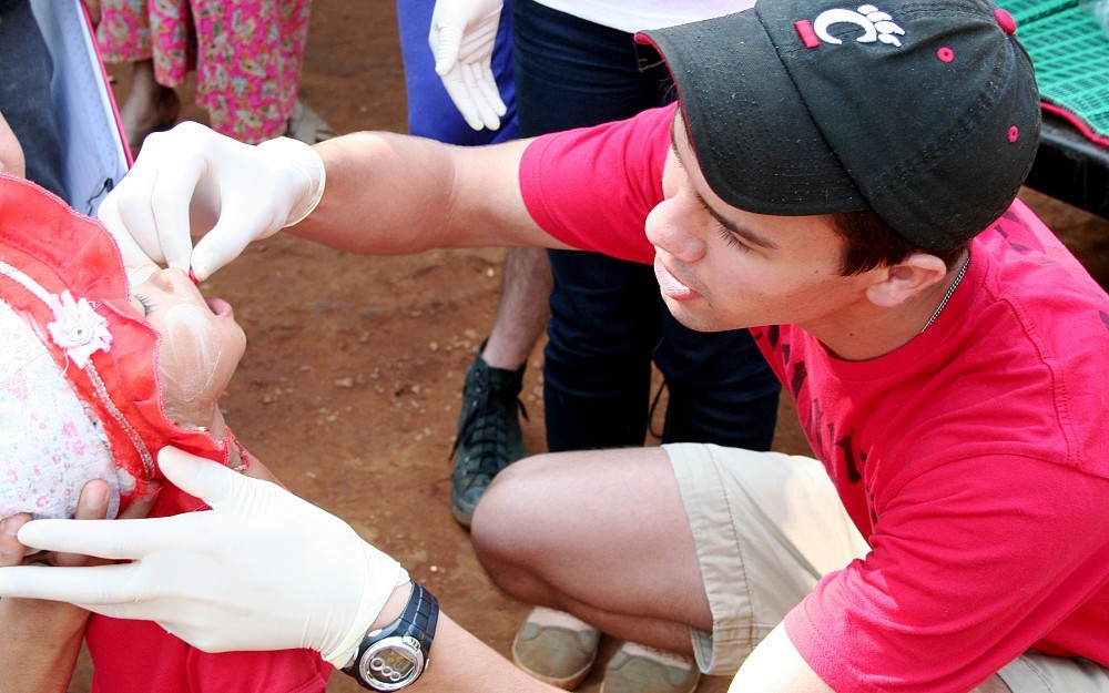 Faculty and staff on a global health mission.