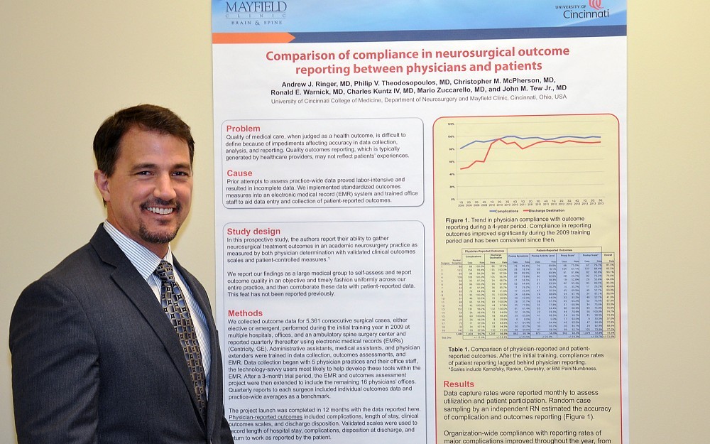 Andrew Ringer, MD, presented this poster at the International Forum on Quality and Safety in Health Care in Paris April 8, 2014.