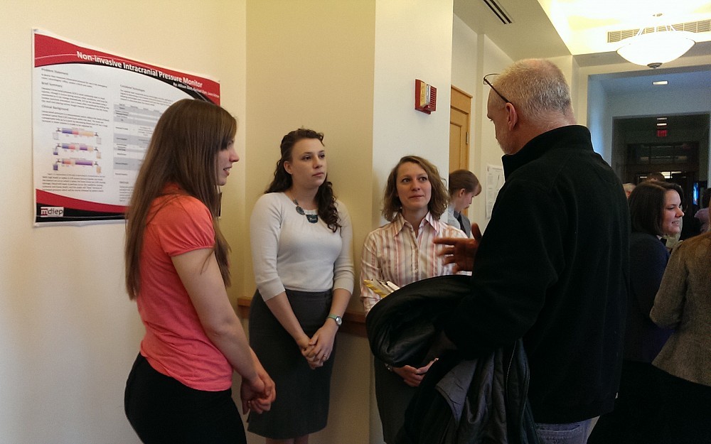 At "Do it or mDIEp Day,Â  held Friday, March 14, student teams presented their designs to "investorsÂ  from the UC and local industry community. 