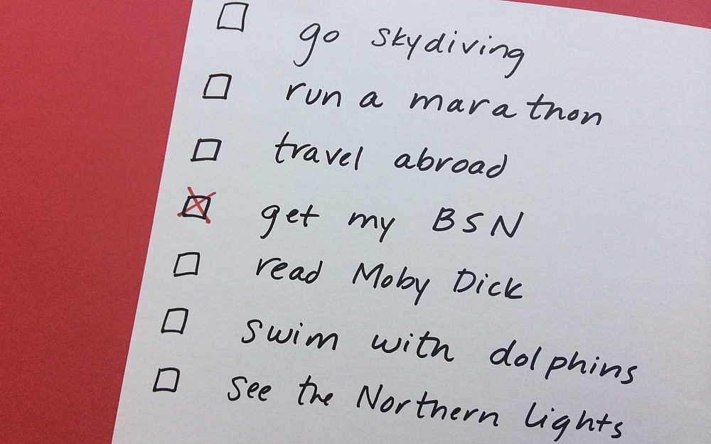 "Bucket List"