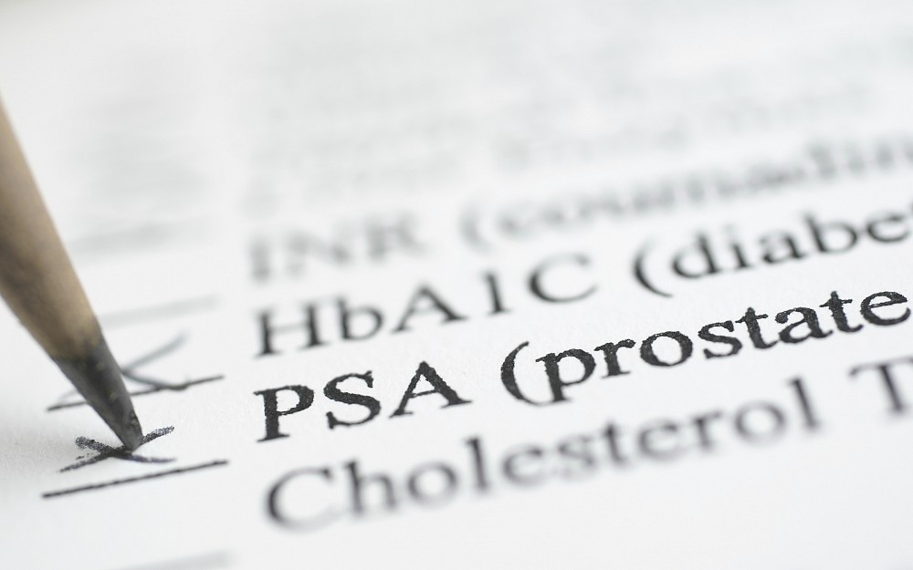 The prostate specific antigen (PSA) test is used for prostate cancer detection.