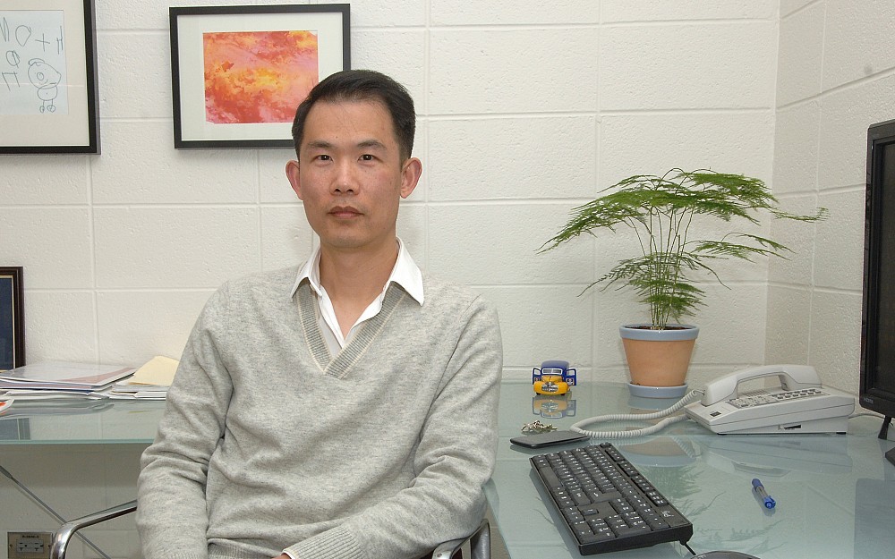 Hong-Sheng Wang, PhD, is an associate professor in the department of pharmacology and cell biophysics.