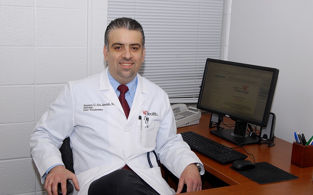 Bassam Abu Jawdeh, MD, is an assistant professor of clinical medicine in the division of nephrology and hypertension in the UC Department of Internal Medicine.