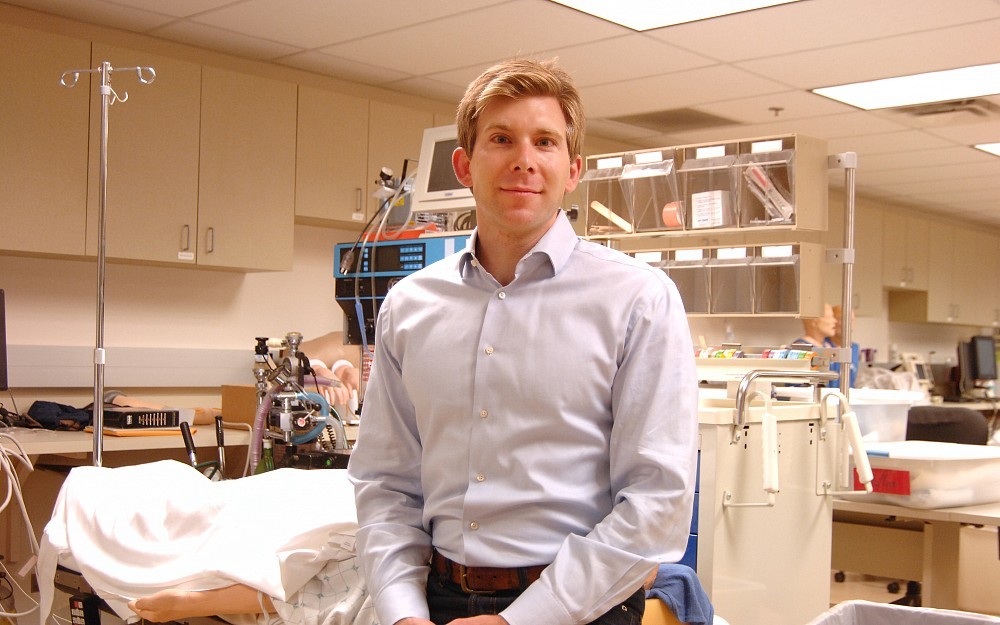 Ryan Gamlin, 34, is among the new crop of incoming medical students in the College of Medicine.