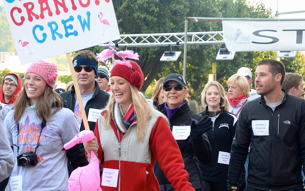 Walk Ahead for a Brain Tumor Cure is the largest regional fundraiser for brain tumor education and research.