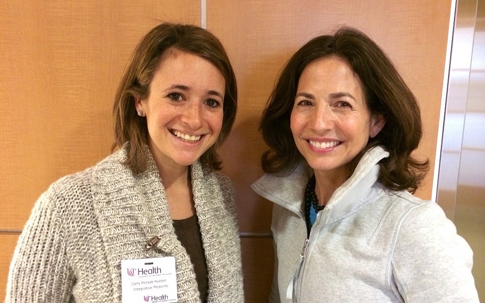 Carly Hueber and Tina Walter