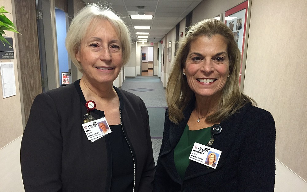 Tana Casper and Rosemary Keiser