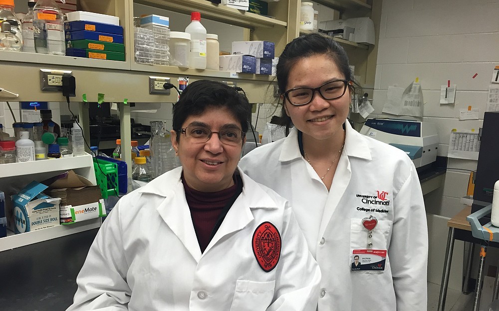 Pheruza Tarapore, PhD, and Ana Cheong, PhD