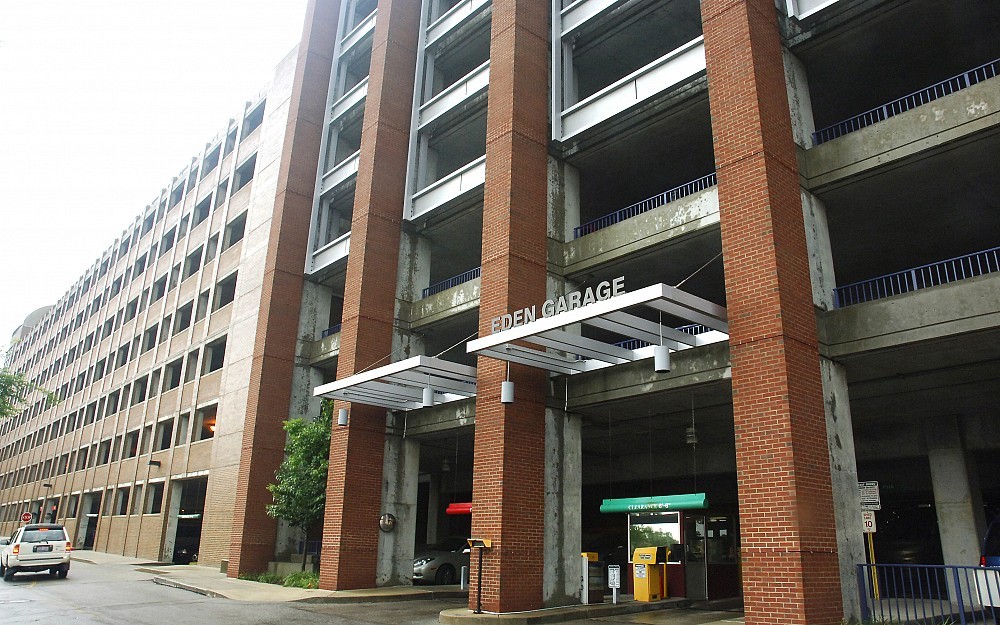 Eden Parking Garage on UC's medical campus