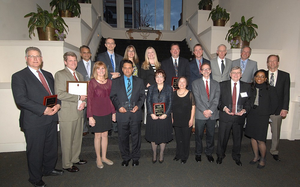 Faculty, staff and other supporters of medical education at UC College of Medicine were honored at a special ceremony at the Phoenix restaurant in downtown Cincinnati April 29, 2015.