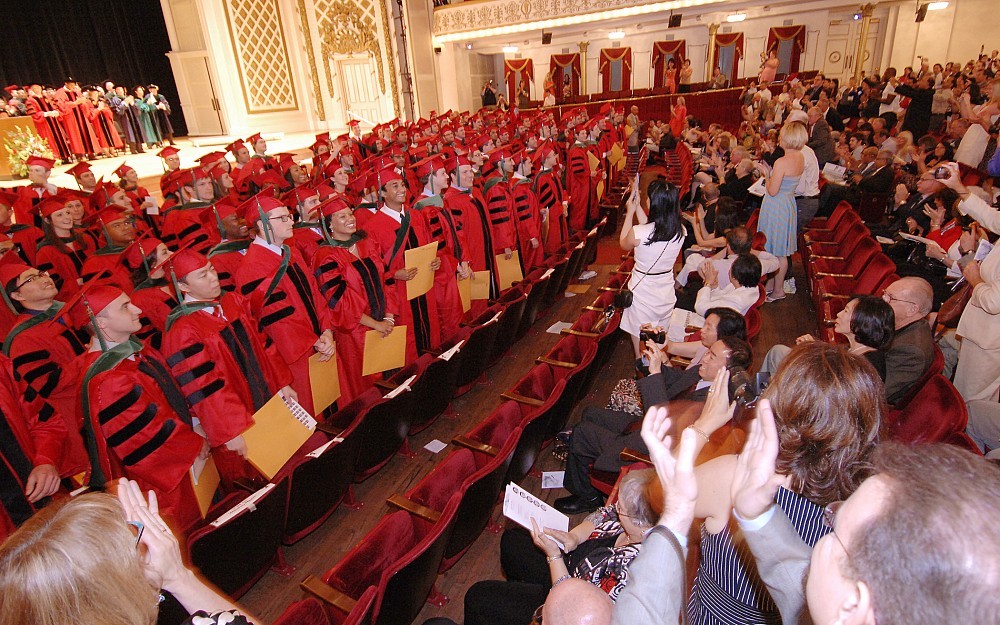 The University of Cincinnati College of Medicine Honors Day is the annual ceremony at which members of the graduating class are hooded, signifying the completion of their studies for the Doctor of Medicine degree. 