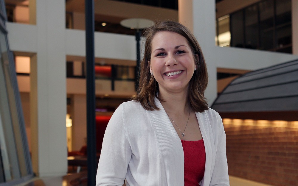 
Leslie Applegate will receive her medical degree Saturday, May 23, 2015, as part of the College of Medicine's Honors Day ceremony.