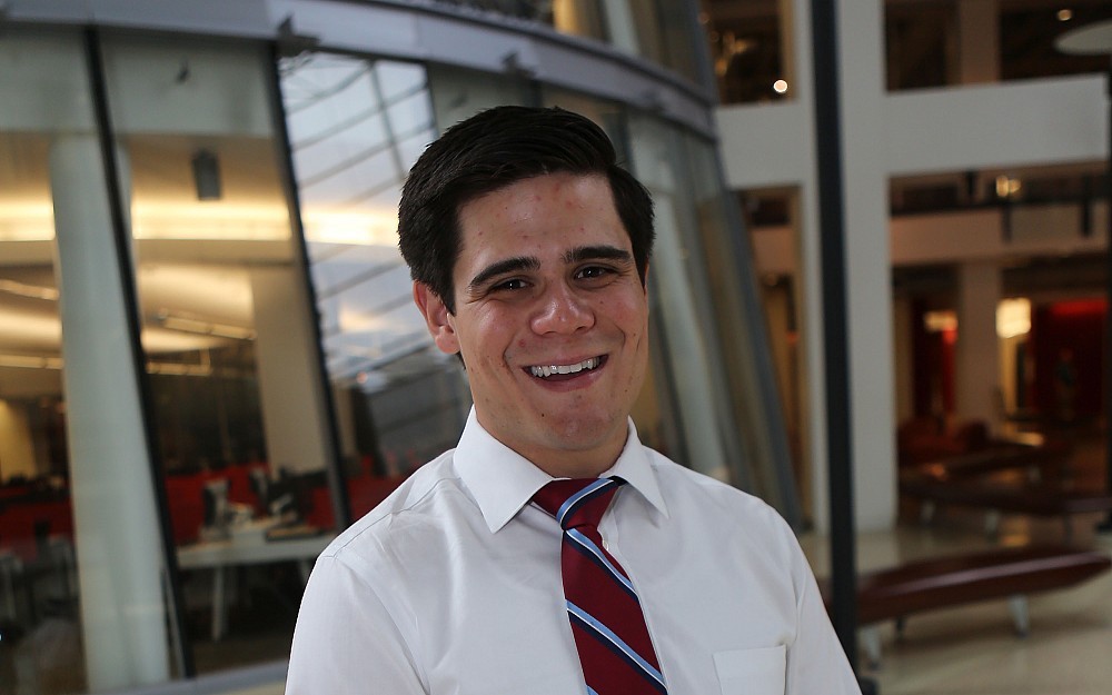 Alex Cortez will receive his medical degree Saturday, May 23, 2015, as part of the College of Medicine's Honors Day ceremony
