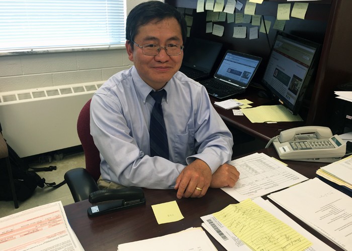 Jun Ying, PhD, director of the Master's of Public Health Program and associate professor in the department of environmental health