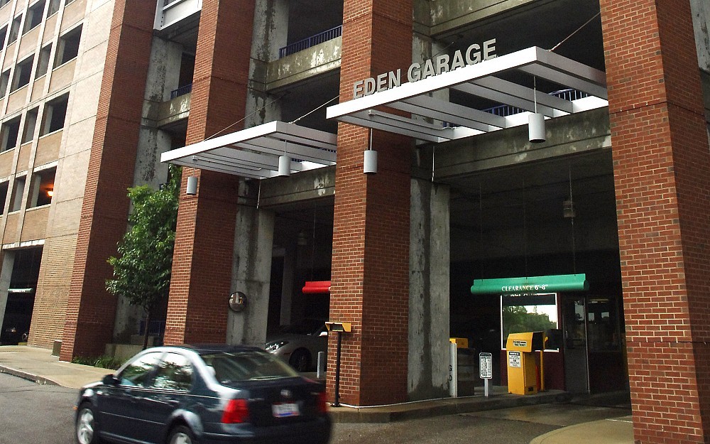 Eden Parking Garage on UC's medical campus