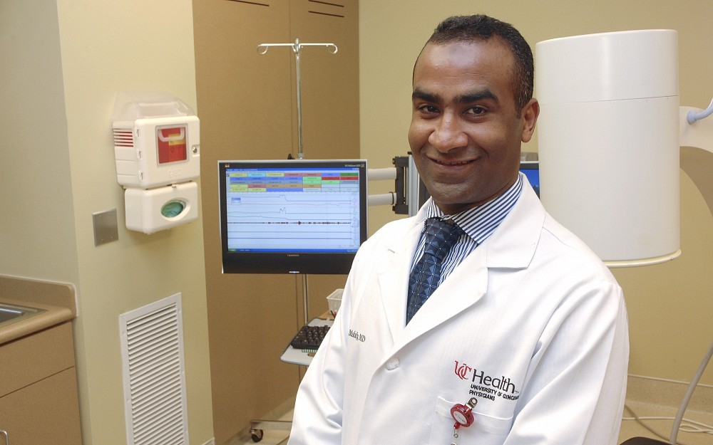Ayman Mahdy, MD, PhD, is director of female urology and voiding disorders for UC's urology division. 