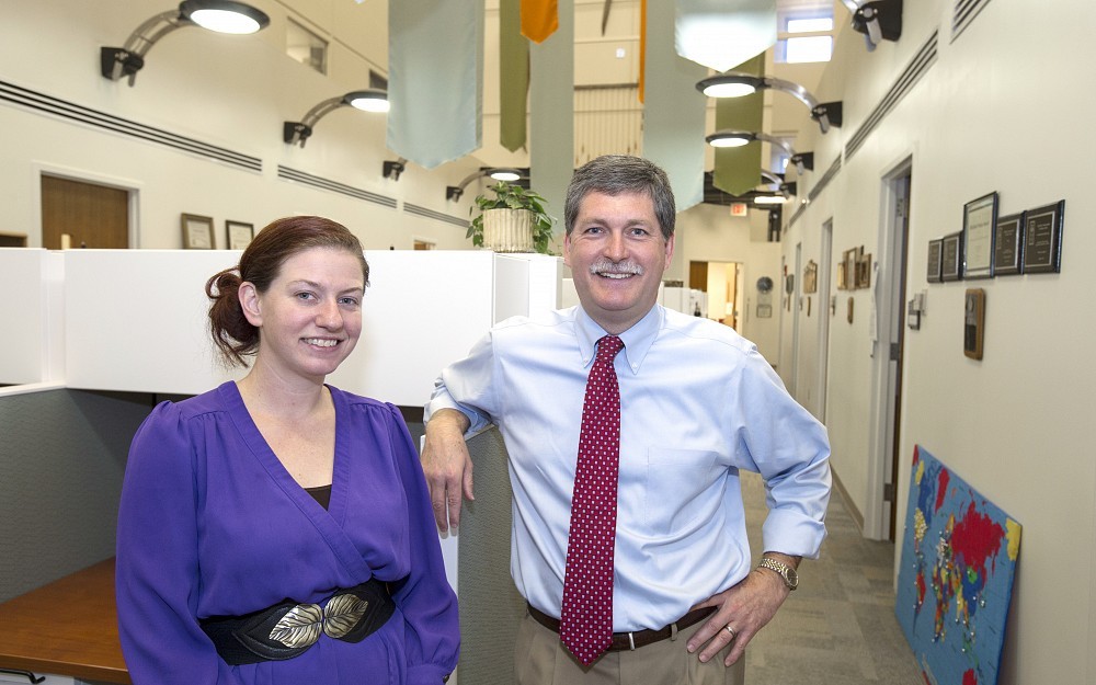 Alison Willis and Andrew Maier, PhD, are working to identify key areas for harmonization in the pharmaceutical industry.