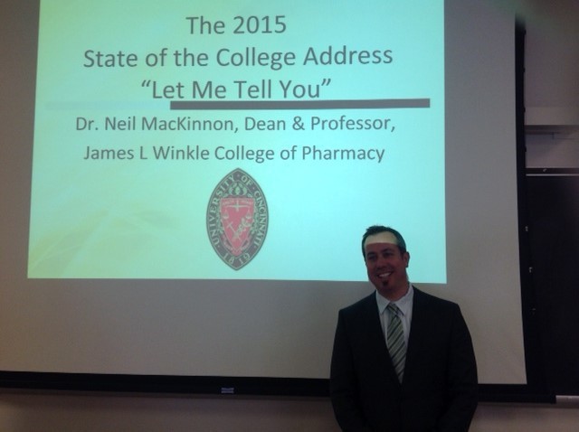Dean gives State of the College address.
