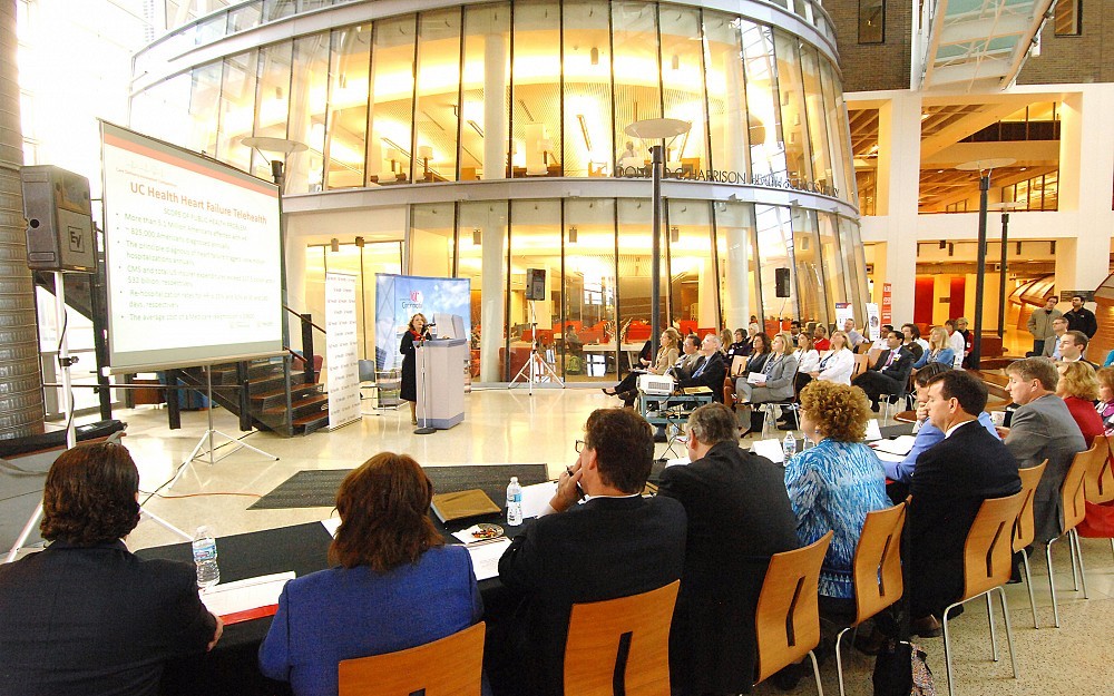 Competitors at the inaugural Care Delivery Innovation Competition presented their ideas live in front of a panel of judges and an audience of their peers.