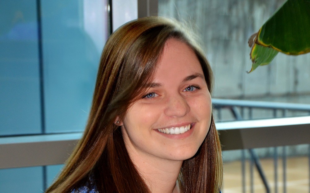 Katelyn Melgar, a student in the College of MedicineÂ s Medical Scientist Training Program