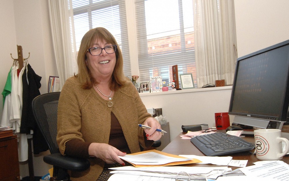 Andrea Wall, registered pharmacist and associate dean for student and alumni affairs at the University of Cincinnati James L. Winkle College of Pharmacy.
