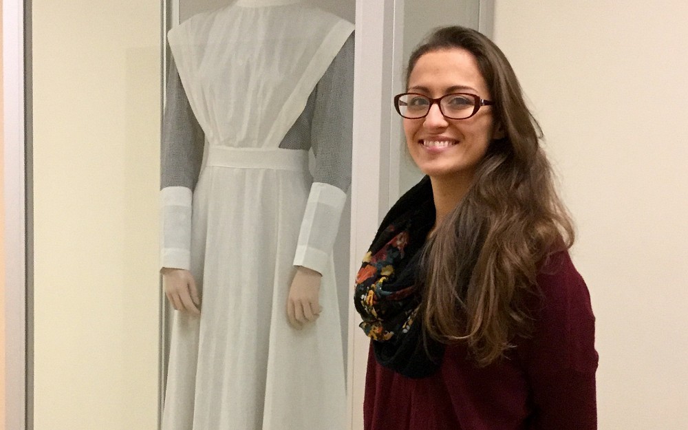 Nursing student Illana Olden
