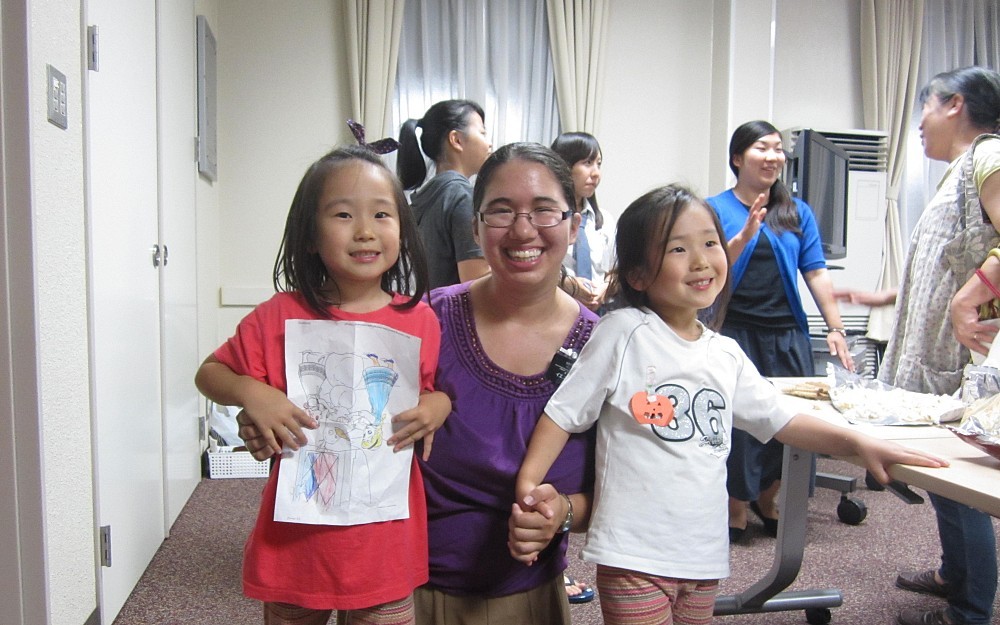 Jordan Yim, 2016 PharmD grad, during mission trip to Japan